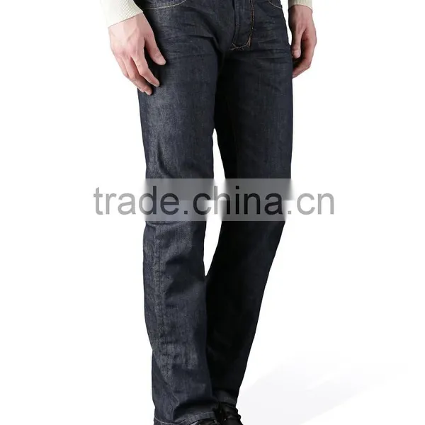 Wholesale 2015 New Color Denim Fabric Slim Straight Leg Fit Jean for Men Cheap Price Jeans photo-2