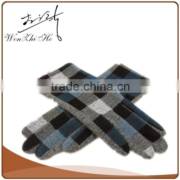 Grey Cycling 100%Wool Gloves/Cashmere Gloves 2016 Top SELL photo-5