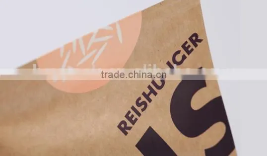 Resealable Zipper Kraft Paper Bag photo-3