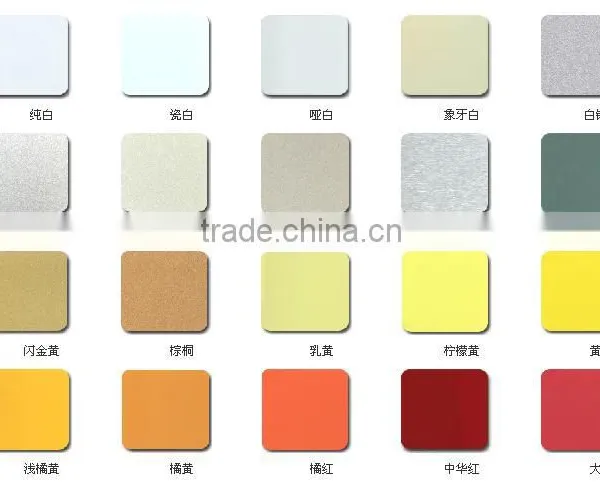 PE Coated Waterproof Bathroom Acp Panel in Solid Color photo-6