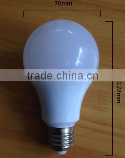 Aluminum Plastic 85-265V Smd5630 E27 Led Bulb 9w photo-3