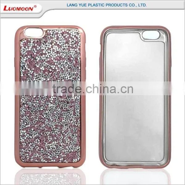 With Floating Diamond Tpu Back Cover Phone Case for Oppo f1 A35 A35t R827 r9 photo-2