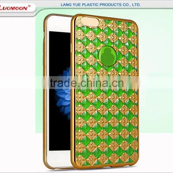Tpu Electronplate Phone Case for Iphone 5 6 s c se Plus photo-2