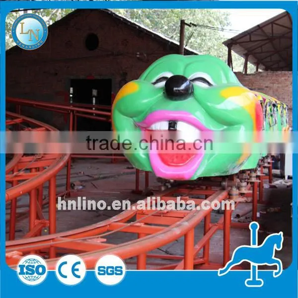 Amusement Park Electric Train Toy Cheap Worm Roller Coaster/worm Train Ride for Sale photo-6
