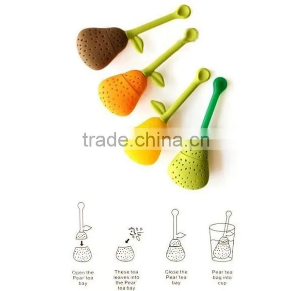 2016 Chinese FDA Silicone Stainless Steel Tea Bag Tea Infuser photo-2