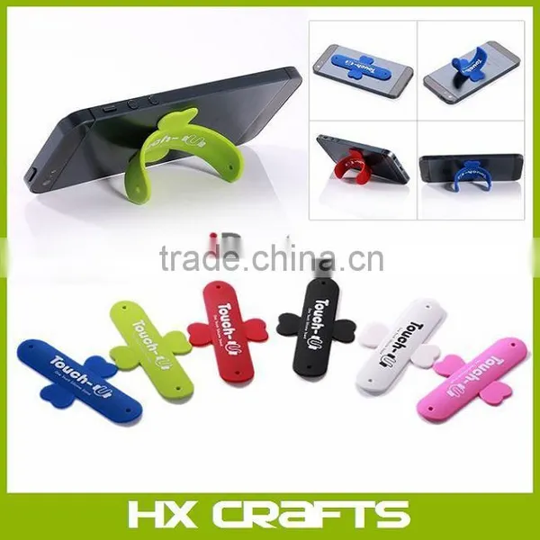 2014 New Touch U Cell Phone STAND Smartphone Portable Universal Sticks On Back Silicone