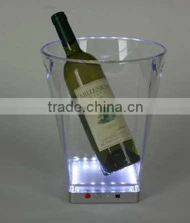 Small Led Lighted Factory Plastic Ice Bucket photo-2