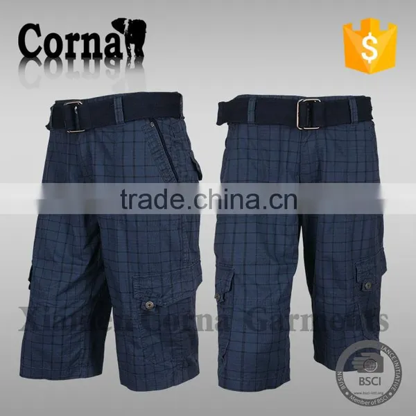New Arrival Waterproof Breathable Colorful Made 100% Polyester Mens Short Pants 3/4 Pants With Great Price photo-2