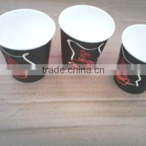 Logo Print Paper Cups Disposable Coffee Paper Cups photo-2