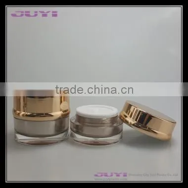 Round Shape Cosmetic Bottle and Jars, Acrylic Bottle and Face Cream Jars photo-3