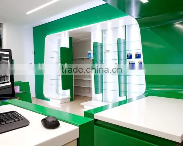 A Unique Perfect Set High-end Display Racks for Pharmacy photo-3