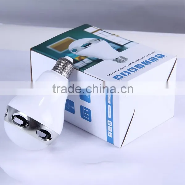 Smart LED Light Bulb With Built-in Bluetooth Wireless Speaker photo-5