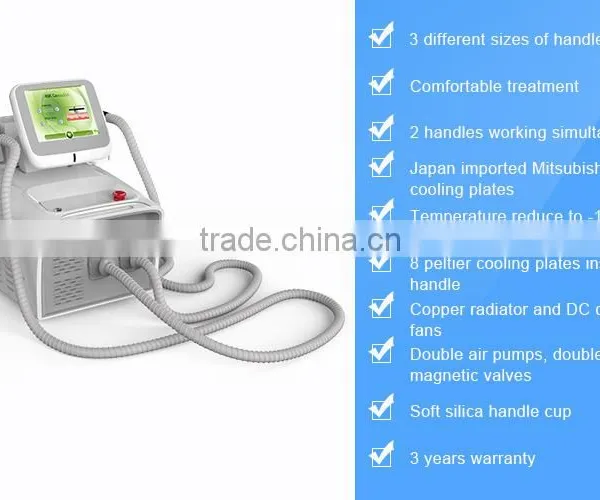 Fat Reduction OEM&ODM Supplier Big Rotating Screen 2 Handles Mini Portable Slimming Machine Cryolipolysis Machine Loss Weight photo-5