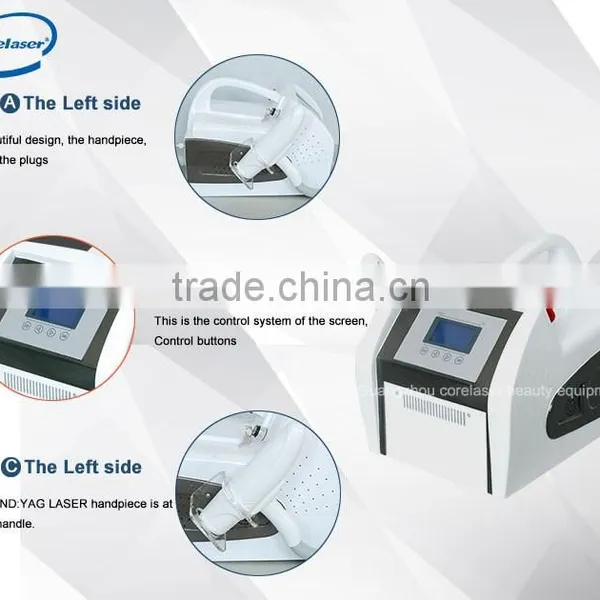 Professional Salon Use q Switch nd Yag Diode Laser Tattoo Removal photo-2