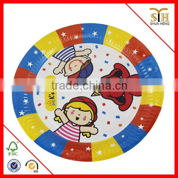 Christmas Disposable Paper Plate Wholesale Tableware Paper Cups for Wedding Party Dinner photo-6