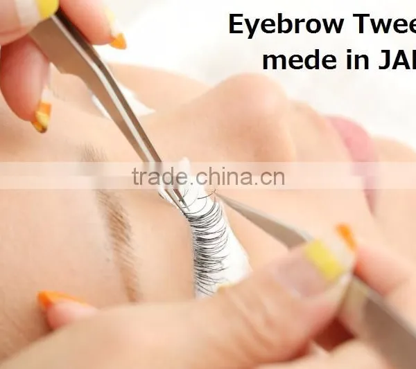Static electricity and rust are stopped "Eyebrow Tweezers"