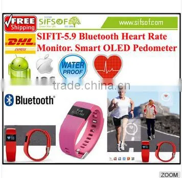 SIFIT-5.9 Smart Wristband, Heart Rate Monitor