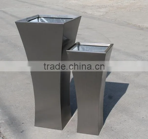 Fashion Design Stainless Steel Bonsai Container and Flowers Pots photo-3