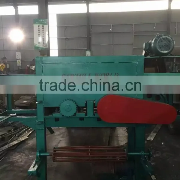 Heavy Duty Slot Log Double Roller Wood Debarker photo-6