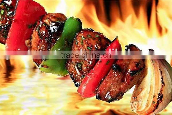 Square of 4*4cm Hardwood Charcoal Bbq photo-2