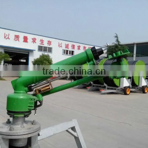 Hose Reel Irrigation Sprinkler 75-400TX, 75mm Diameter and 400meters Long, Watering Farm Land photo-4