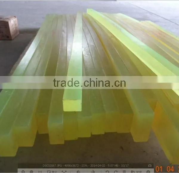 vary hard polyurethane square bar