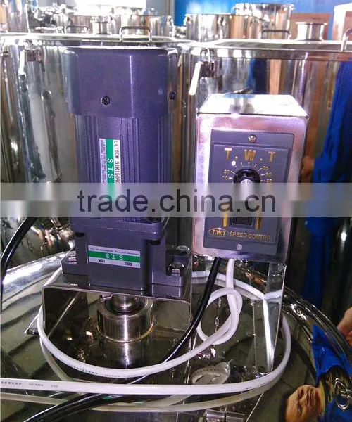 Stainless Steel Pressure Mxing Jacket Tank photo-3