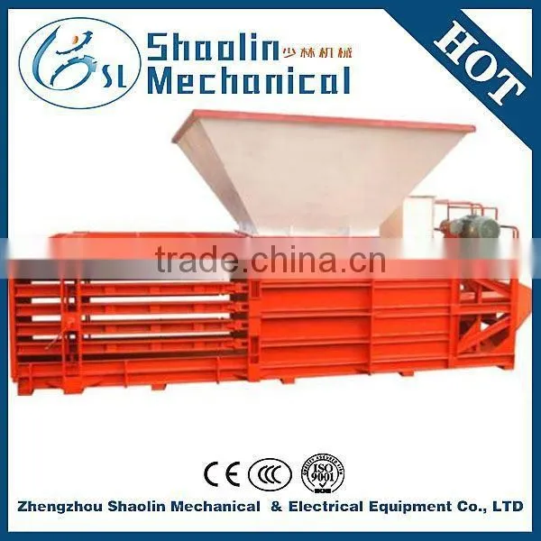 Resource-saving scrap paper baler machine with high performance