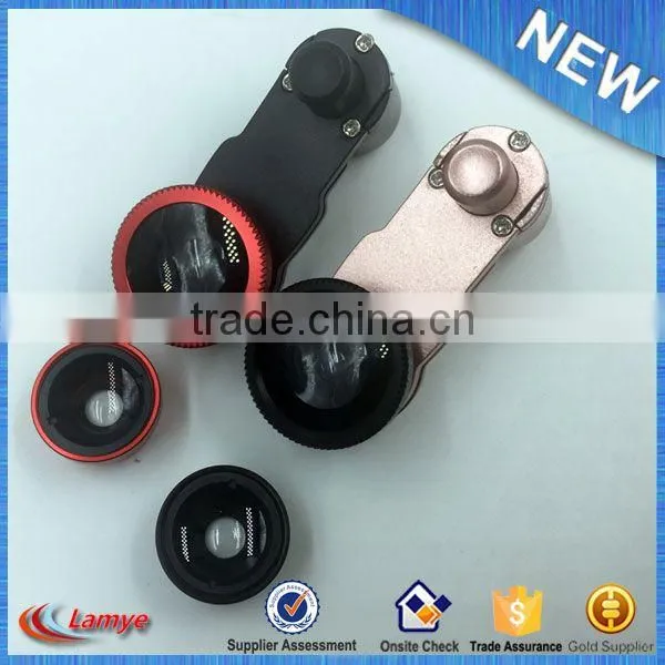 Best Selling Products in America 2016 3 in 1 Universal Clip Fisheye Custom Camera Lens photo-5