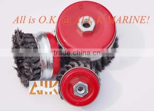 Knotted Wire Cup Brush photo-2
