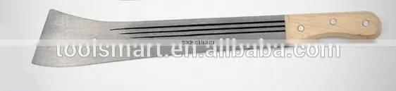 the Good Quality Carbon Garden Steel Machete With Wooden Handle photo-2