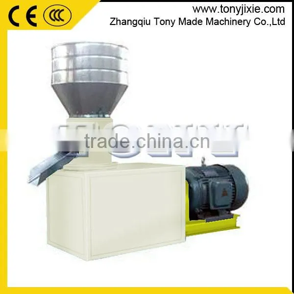 Small Capacity 100-120kg/h Flat Die Livestocks Chicken Feed Pellet Machine photo-6