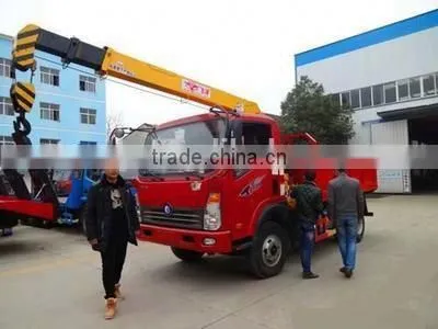 CCC ISO Howo 8ton Truck Mounted Crane, High Quality Crane Truck, Lowest Price Crane Truck photo-2