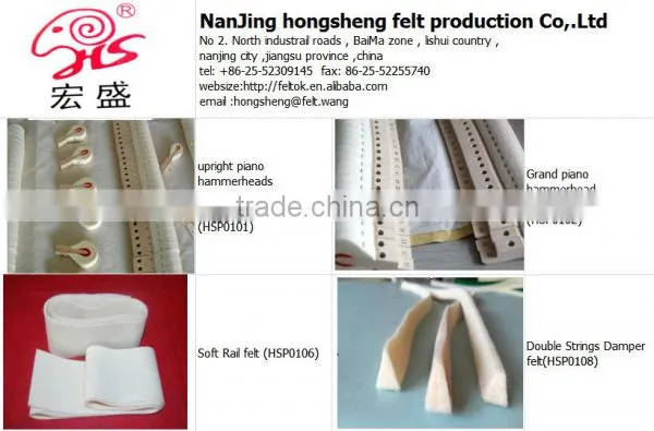 China Suppliers Piano Triangle Felt Belt photo-5