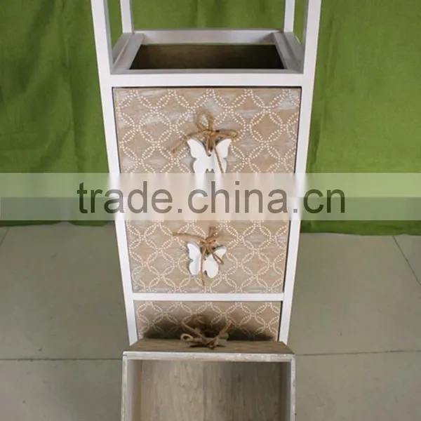 Unfinished Multi-function Wood Ambry for Four Hole photo-2