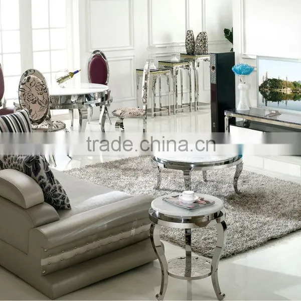D351 Xinqing 2015 Round Corner Teapoy Marble Corner Teapoy photo-3