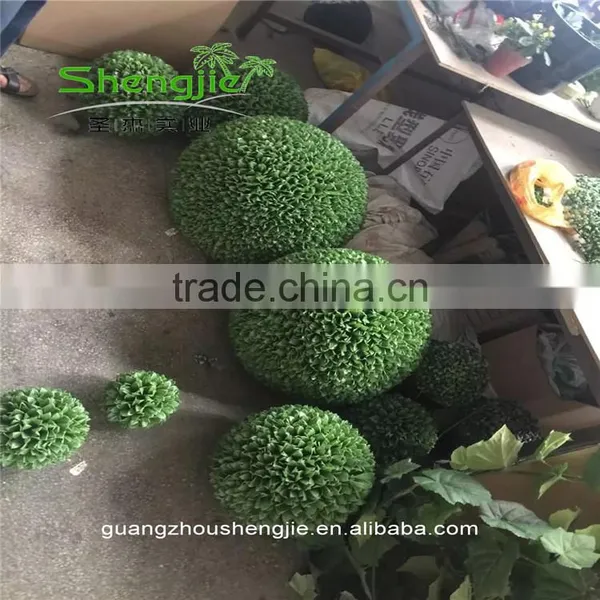 SJLJ013602 Artificial Plant Fake Plastic Topiary Boxwood Ball photo-2