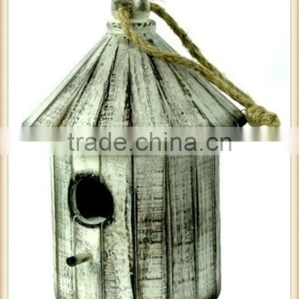 Wooden Printed Bird House