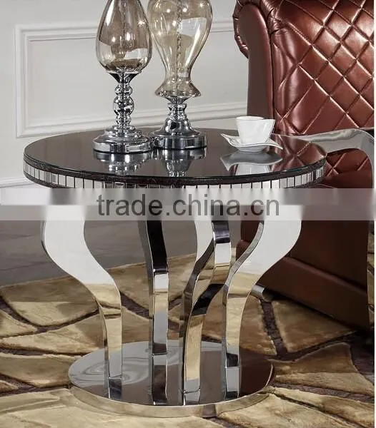 Glass Top Side Table photo-2