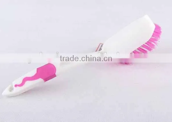 Double-colored Plastic Cleaning Brush photo-3