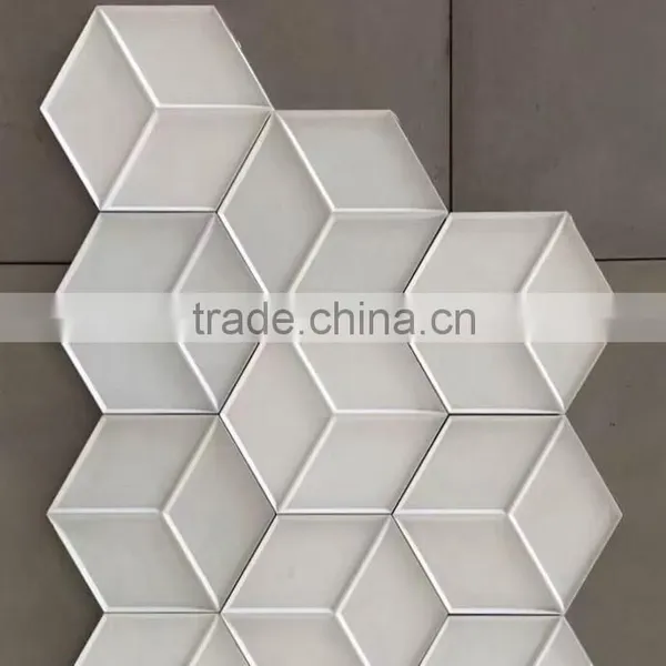 Hexagon Concrete Tiles Tips Dining Room Deco Honeycomb Mosaic Concrete Tiles