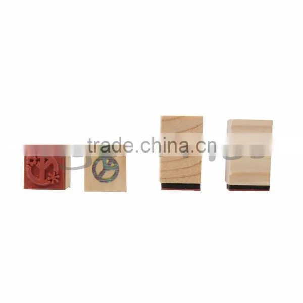 Children Toy Wooden 8 pk Novelty Stamp photo-6