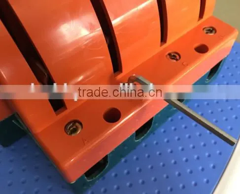 Orange 4P Bakelite Knife Switch photo-4