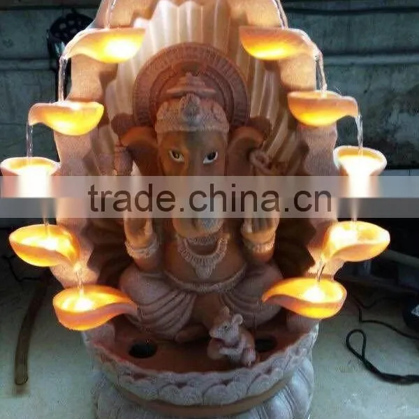 Ganesh Water Fountain With Led Light photo-5