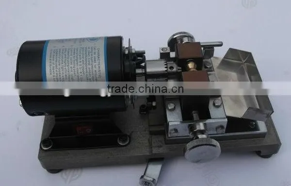 Beads Pearl Shell Jade Turquoise Coral Agate Red Single Needle Punching Machine photo-2