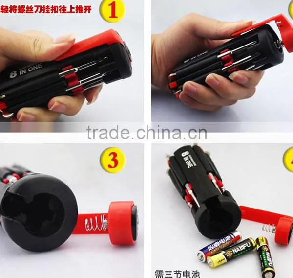 8+6led Multifunction Screwdriver photo-3