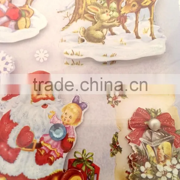 Lovely Hot Sale 3D Decoupage Stickers, Craft Gift Sticker for Decoration photo-2