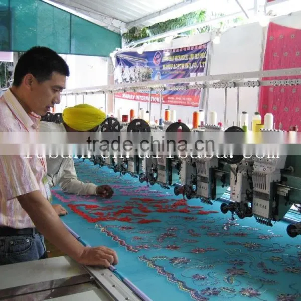 Flat + Coiling Mixed Richpeace Computerized Embroidery Machine photo-2