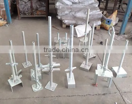 24" Scaffold Leveling Jack With Base Plate Screw Jack photo-2