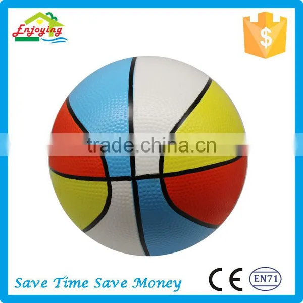 Hot Sale Customized Inflatable Colorful Basket Ball Toy photo-6